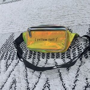 Yellow Tail Transparent Fanny Pack NEW